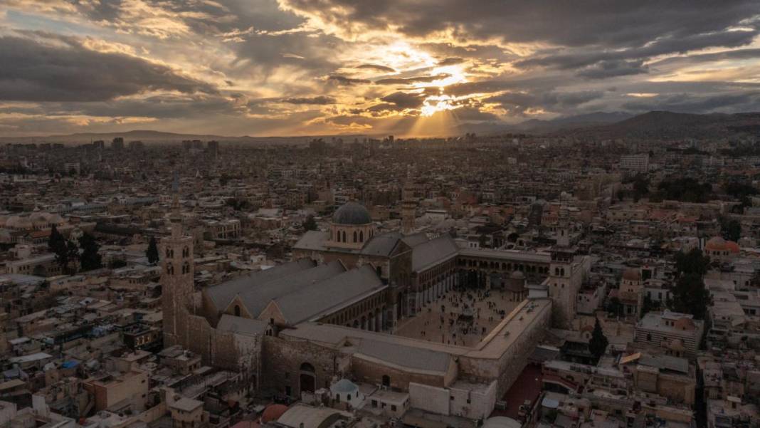 Günbatımında Şam Emevi Camii 18