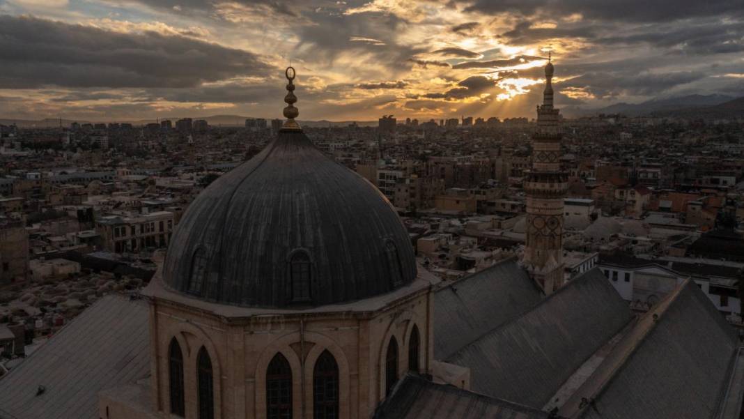 Günbatımında Şam Emevi Camii 2