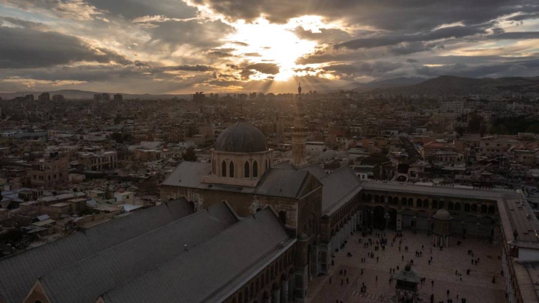 Günbatımında Şam Emevi Camii 21
