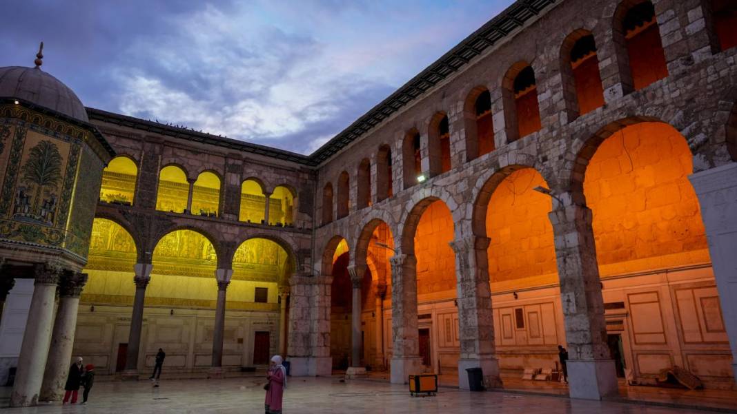Günbatımında Şam Emevi Camii 4