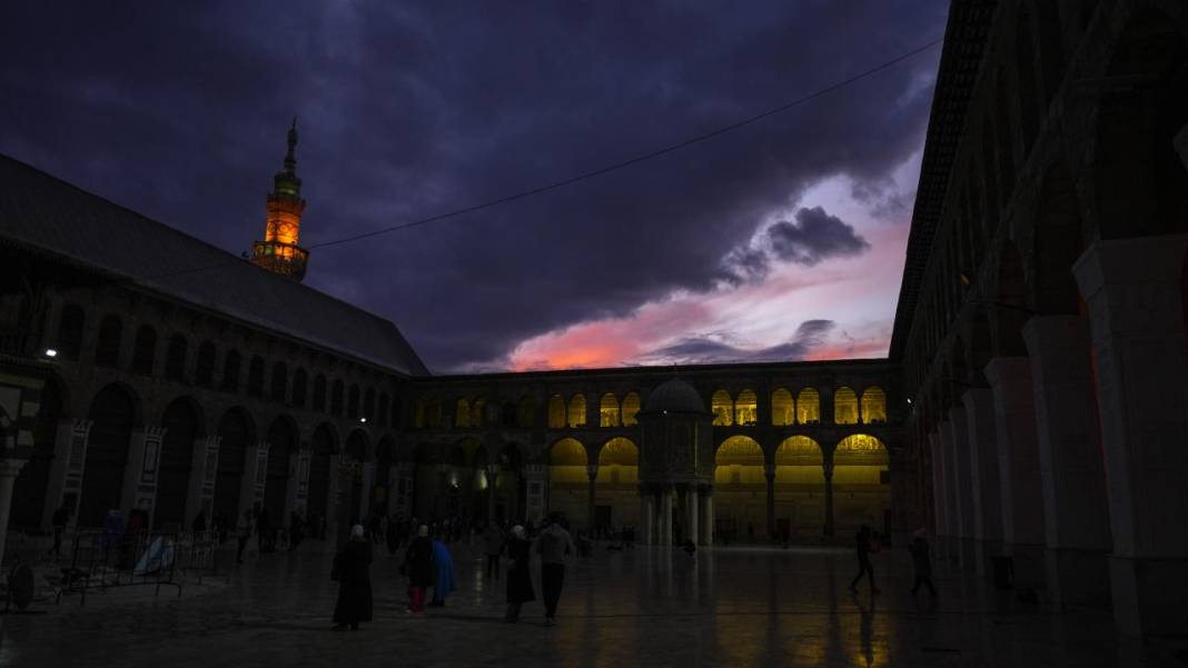 Günbatımında Şam Emevi Camii 5