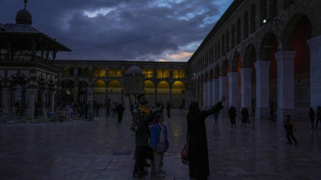 Günbatımında Şam Emevi Camii 6