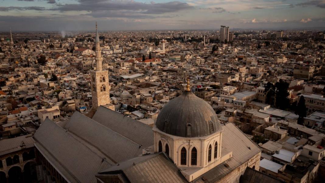 Günbatımında Şam Emevi Camii 9