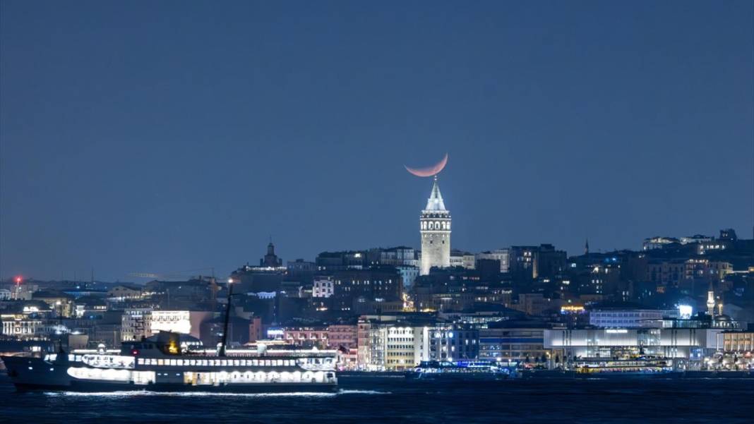 İstanbul'da Şaban ayı hilali 7