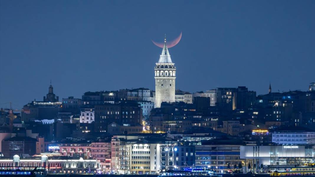 İstanbul'da Şaban ayı hilali 8