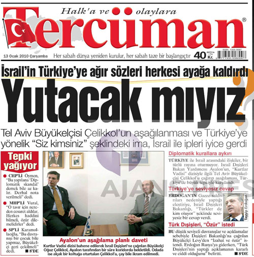 İsrail krizini hangi gazete nasıl gördü? 13