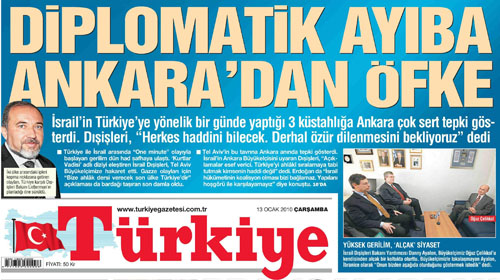 İsrail krizini hangi gazete nasıl gördü? 14