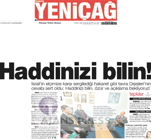 İsrail krizini hangi gazete nasıl gördü? 18