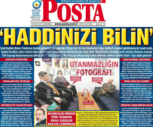 İsrail krizini hangi gazete nasıl gördü? 9