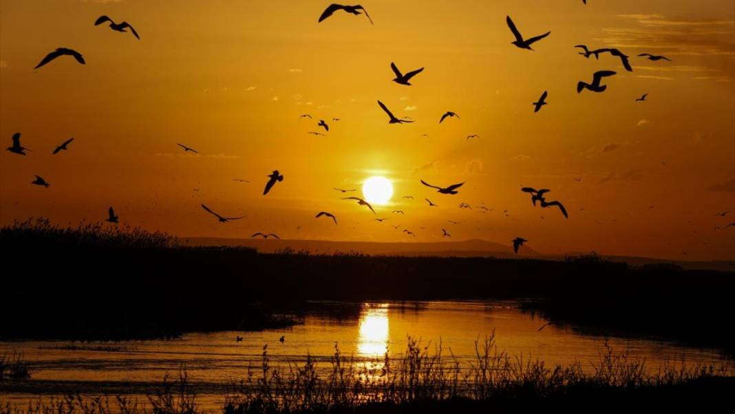 Van'da gün batımı 1