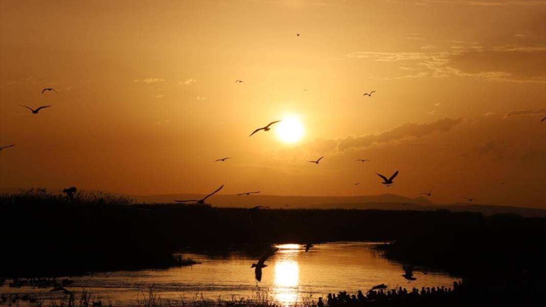 Van'da gün batımı 2