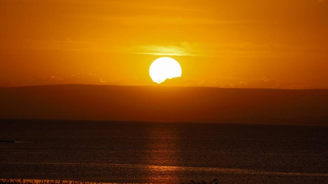 Van'da gün batımı 4