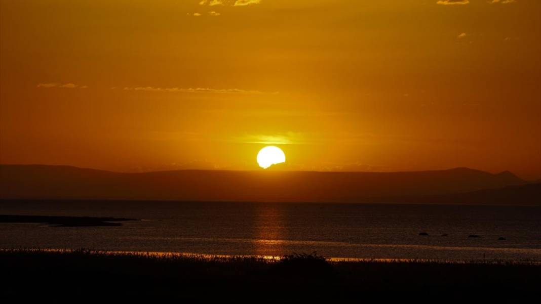 Van'da gün batımı 8