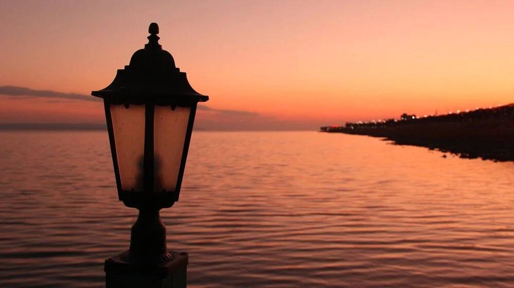 Van Gölü'nde gün batımı 10