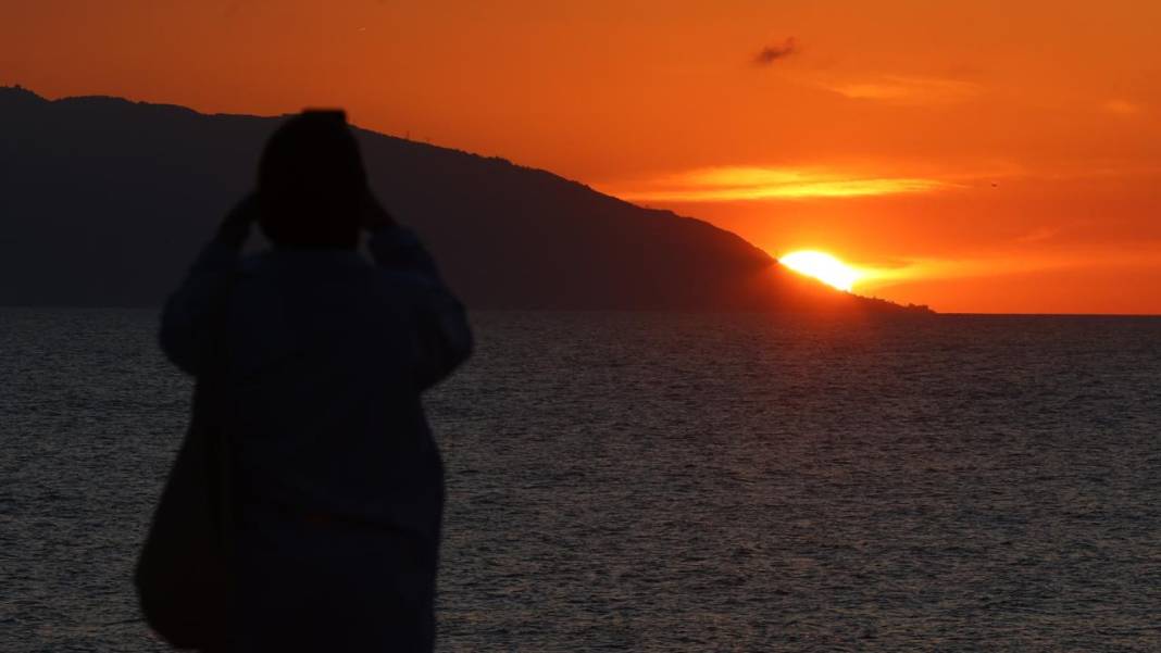 Trabzon'da gün batımı güzelliği 2