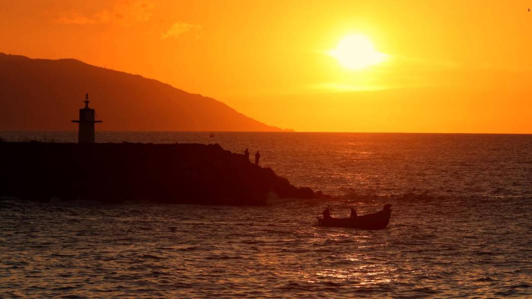 Trabzon'da gün batımı güzelliği 5