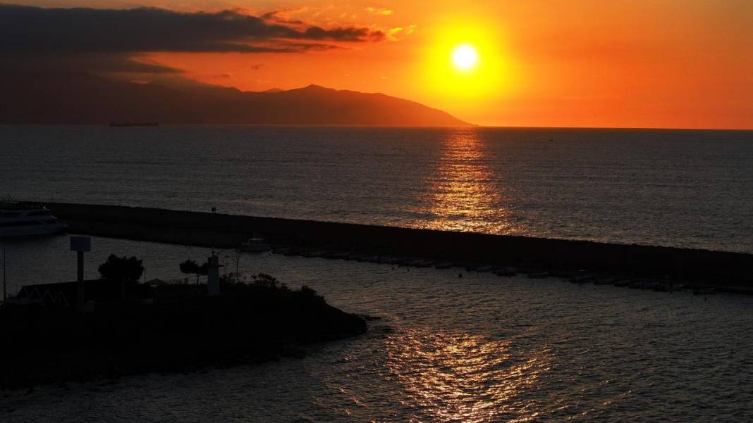 Trabzon'da gün batımı güzelliği 7