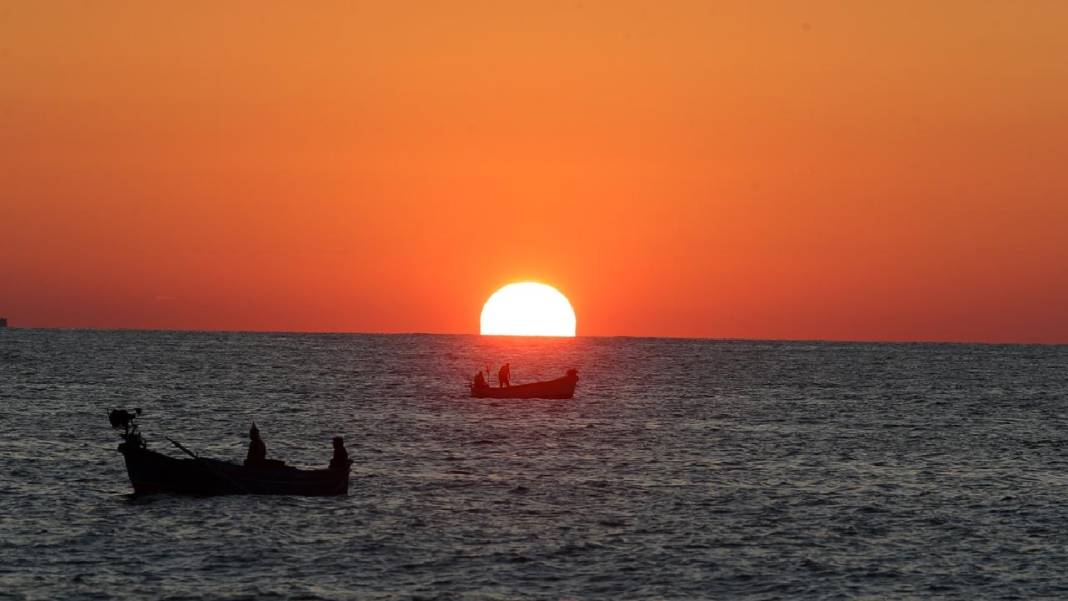 Trabzon'da gün batımı güzelliği 8