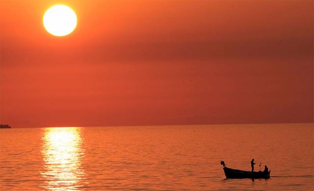 Trabzon'da gün batımı güzelliği 9