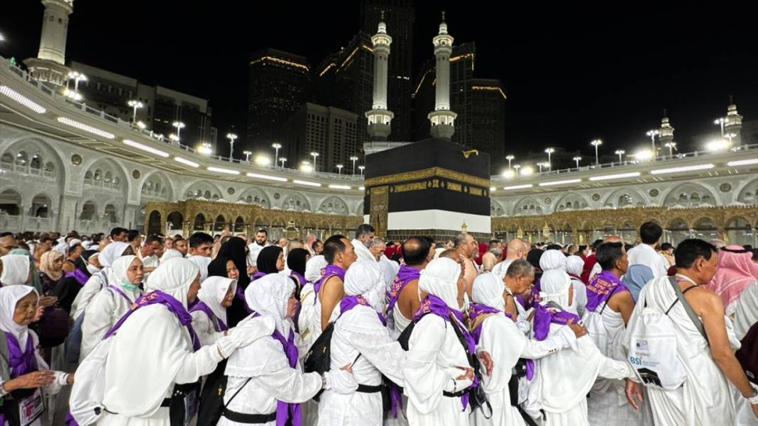 Kabe'de hacı adaylarının yoğunluğu artıyor 3