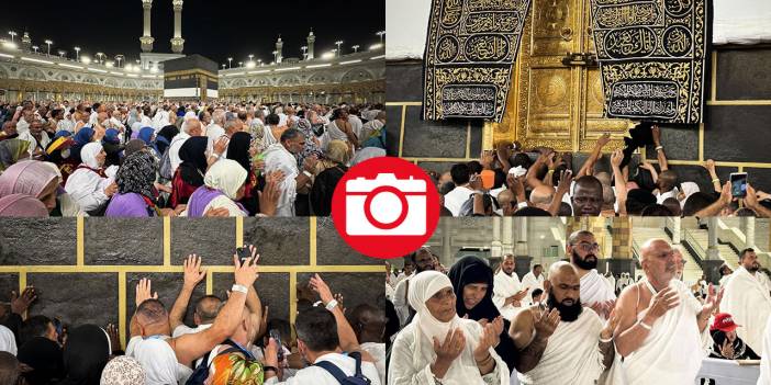 Kabe'de hacı adaylarının yoğunluğu artıyor