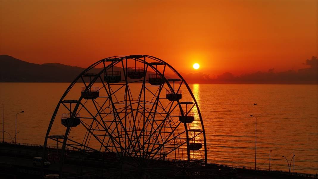 Trabzon'da gün batımı 8