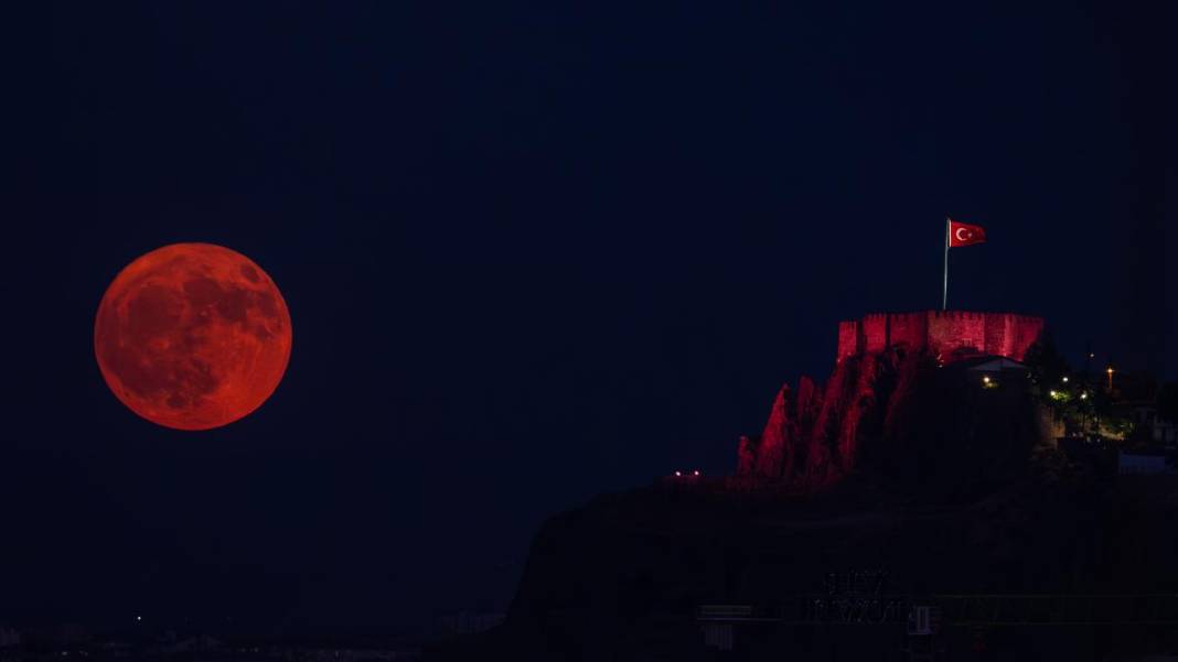 Türkiye'den dolunay manzaraları 3