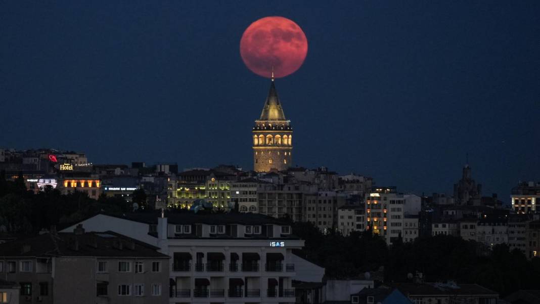 Türkiye'den dolunay manzaraları 8