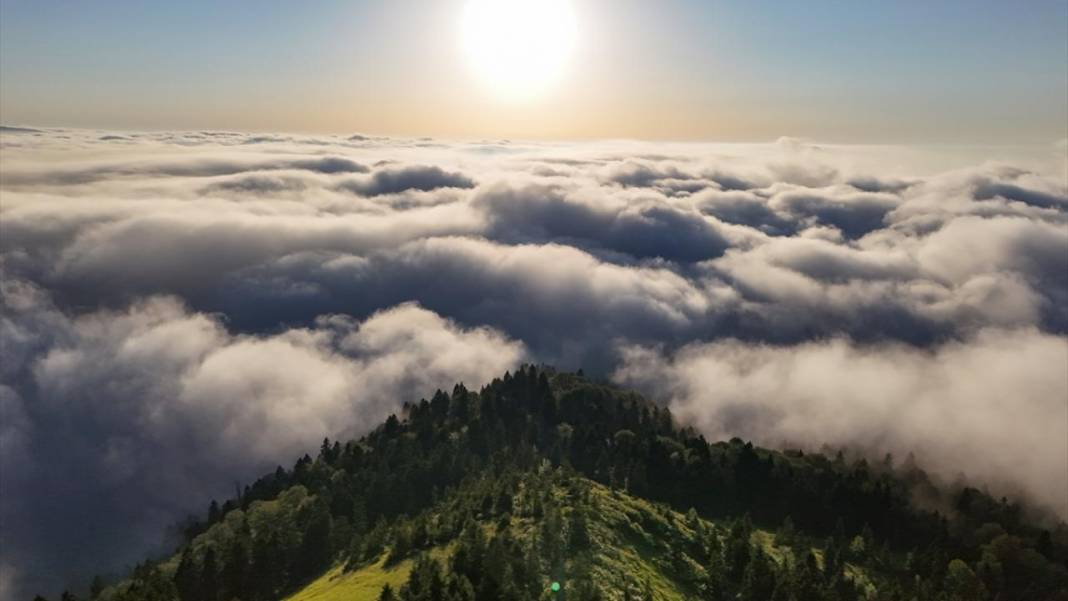 Kaçkar Dağları Milli Parkı’nda 'sis denizi' görüntülendi 1