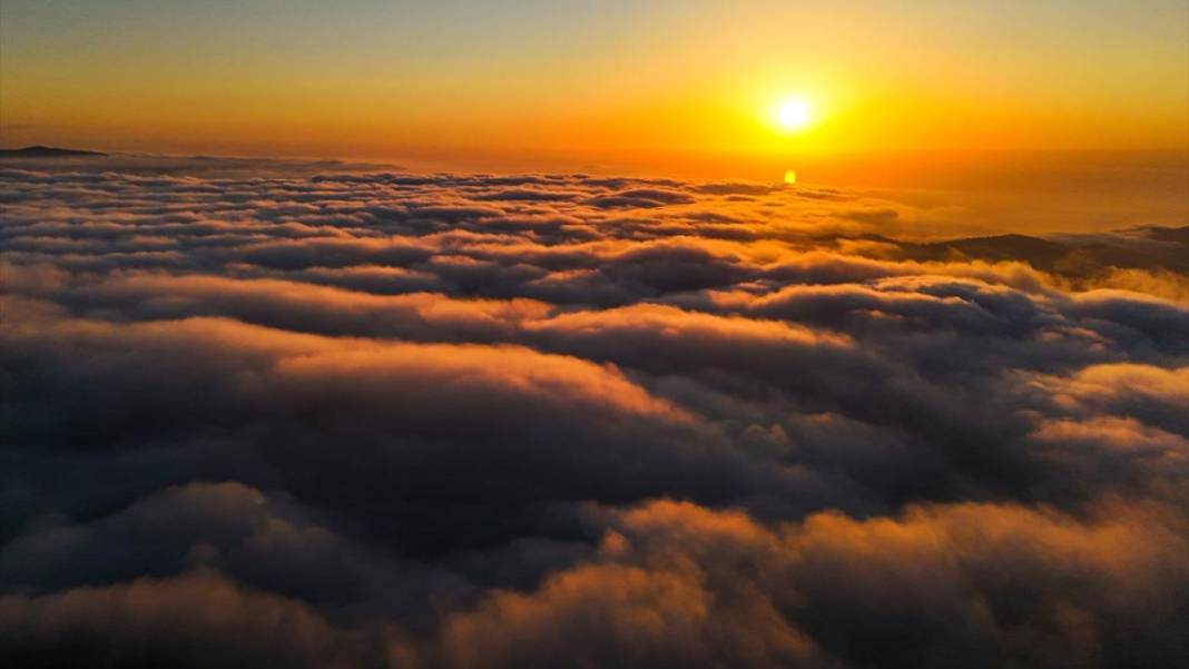 Kaçkar Dağları Milli Parkı’nda 'sis denizi' görüntülendi 14