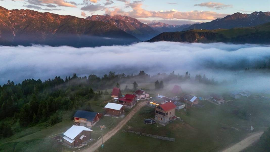 Kaçkar Dağları Milli Parkı’nda 'sis denizi' görüntülendi 2