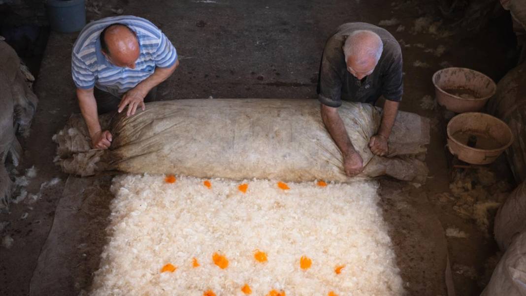 Keçe geleneği Kahramanmaraş’ta yaşatılıyor 12