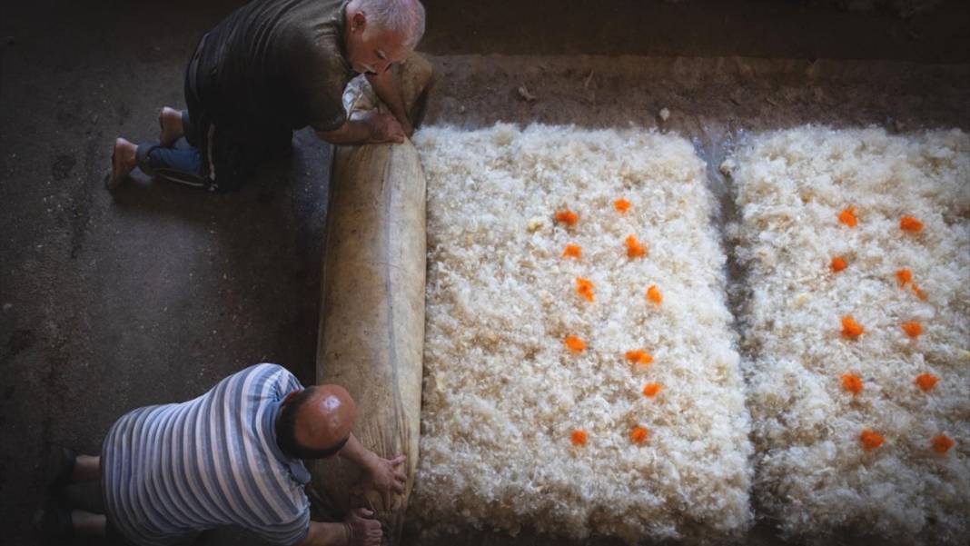 Keçe geleneği Kahramanmaraş’ta yaşatılıyor 5