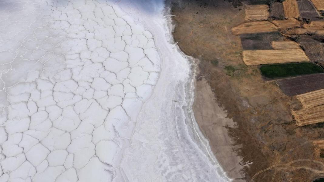 Palas Tuzla Gölü'nden dededen kalma yöntemlerle tuz çıkarma 21