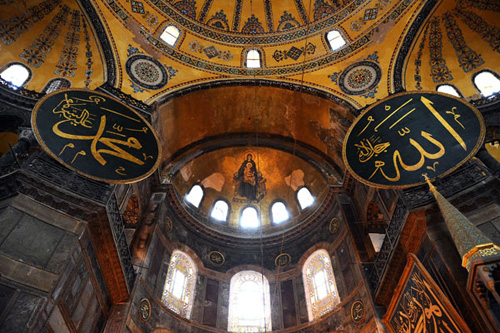Ayasofya'nın yeni görünümü 1