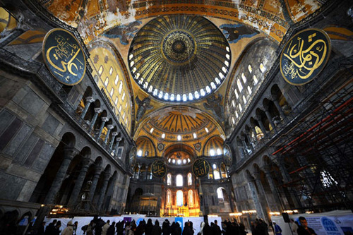 Ayasofya'nın yeni görünümü 10