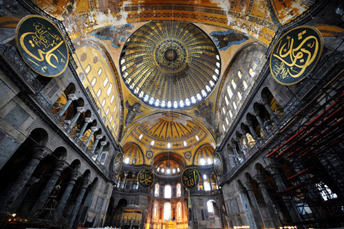Ayasofya'nın yeni görünümü 6