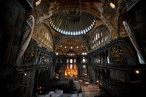 Ayasofya'nın yeni görünümü 9
