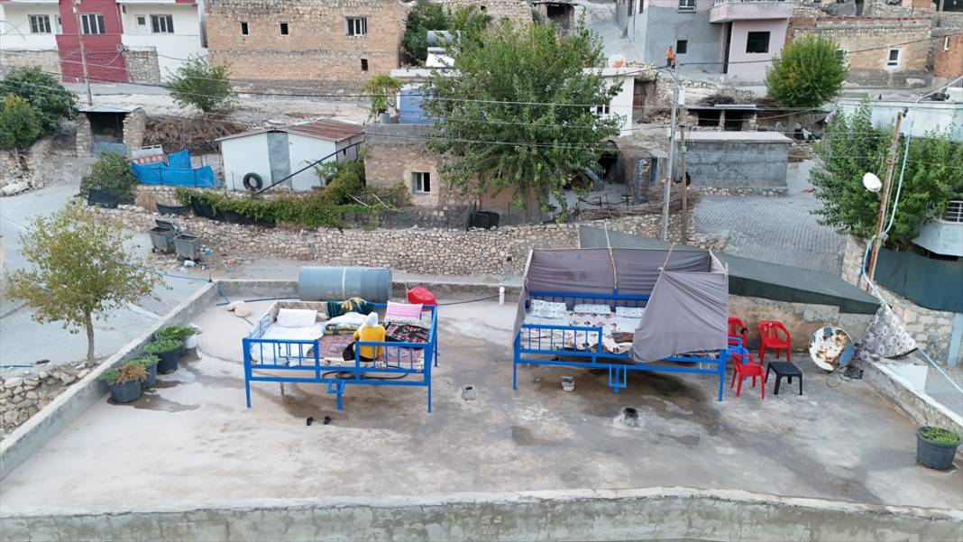 Sıcak havada 'dam palas' keyfi 8