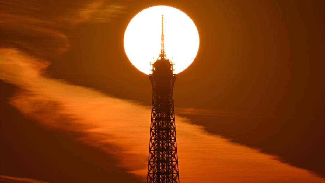 Paris'te gün doğumu 6