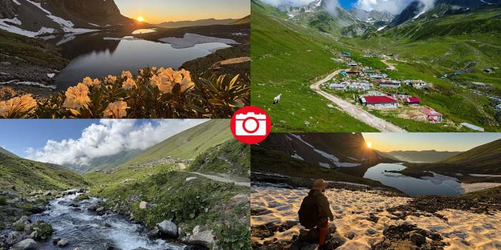 Kaçkarların zirvesinde yaratılış harikası: Avusor Yaylası ve Gölü