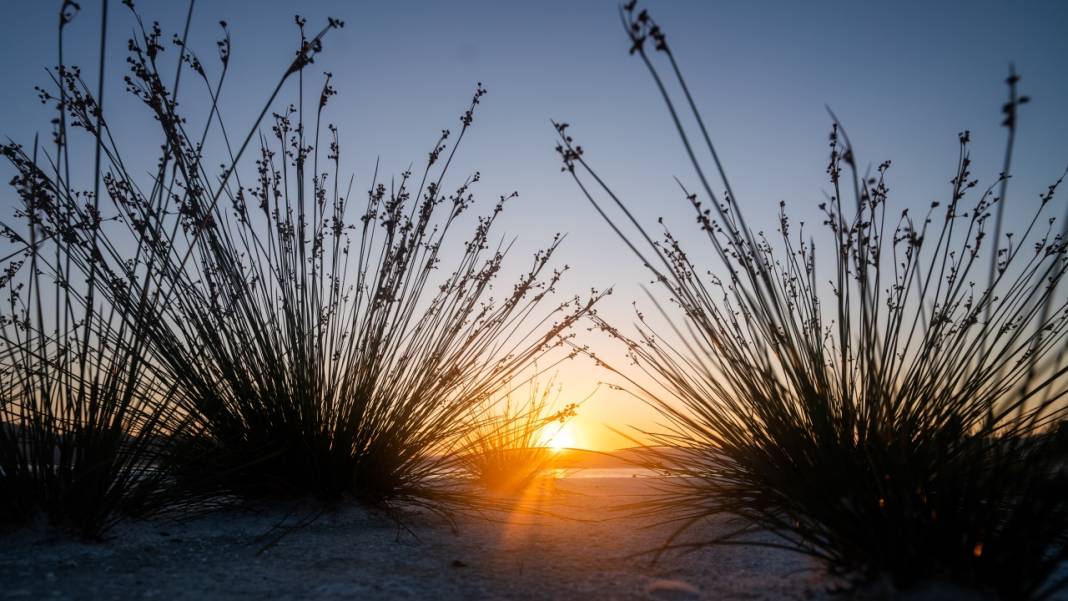 Salda Gölü'nde gün batımı 7