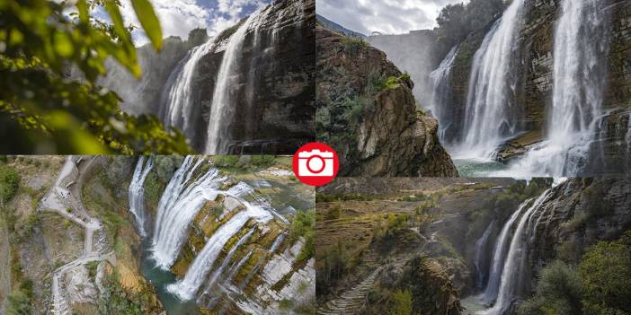 Erzurum'un Tortum Şelalesi