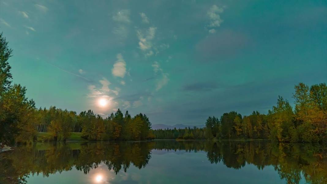 Gökyüzü kuzey ışıklarıyla aydınlandı 10