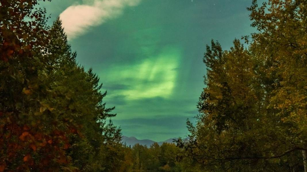 Gökyüzü kuzey ışıklarıyla aydınlandı 8
