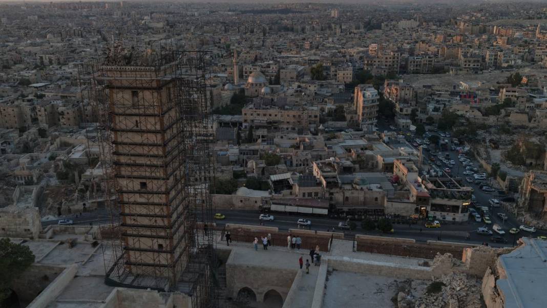 Suriye'nin tarihi Halep Kalesi 5