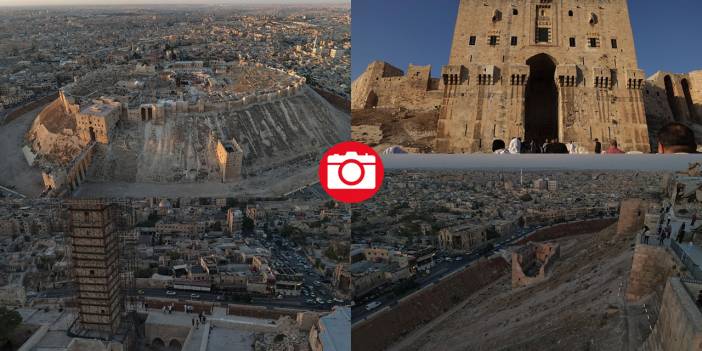 Suriye'nin tarihi Halep Kalesi