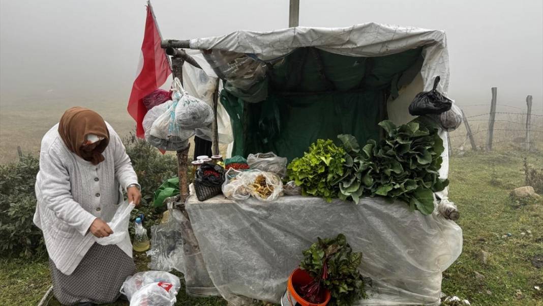 Sisler altındaki Karadeniz yaylalarından dönüş yolculuğu başladı 8