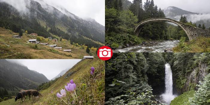 Rize yaylalarından güzel manzaralar