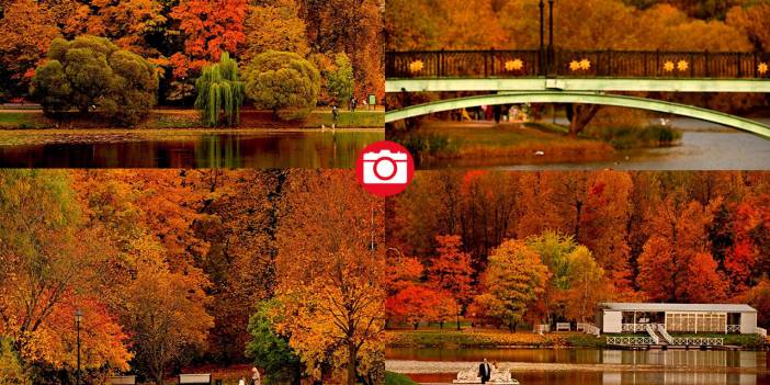 Tsaritsıno Sarayı’nda altın sonbahar